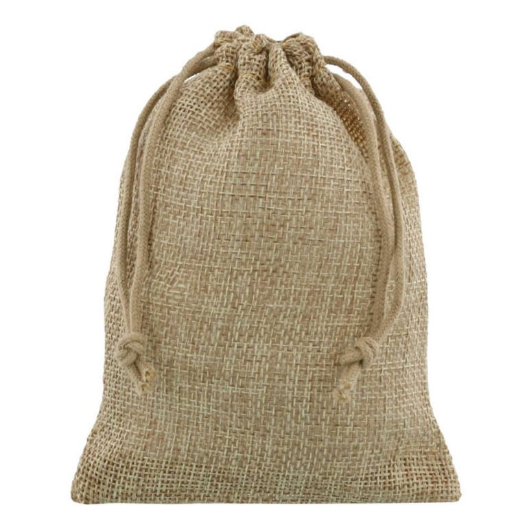 ᐅ • Sachet toile de jute, sachet jute, pochette toile de jute